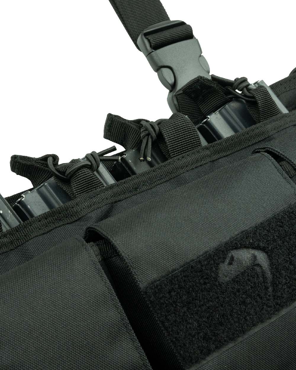 Black Coloured Viper Special Ops Chest Rig on white background 