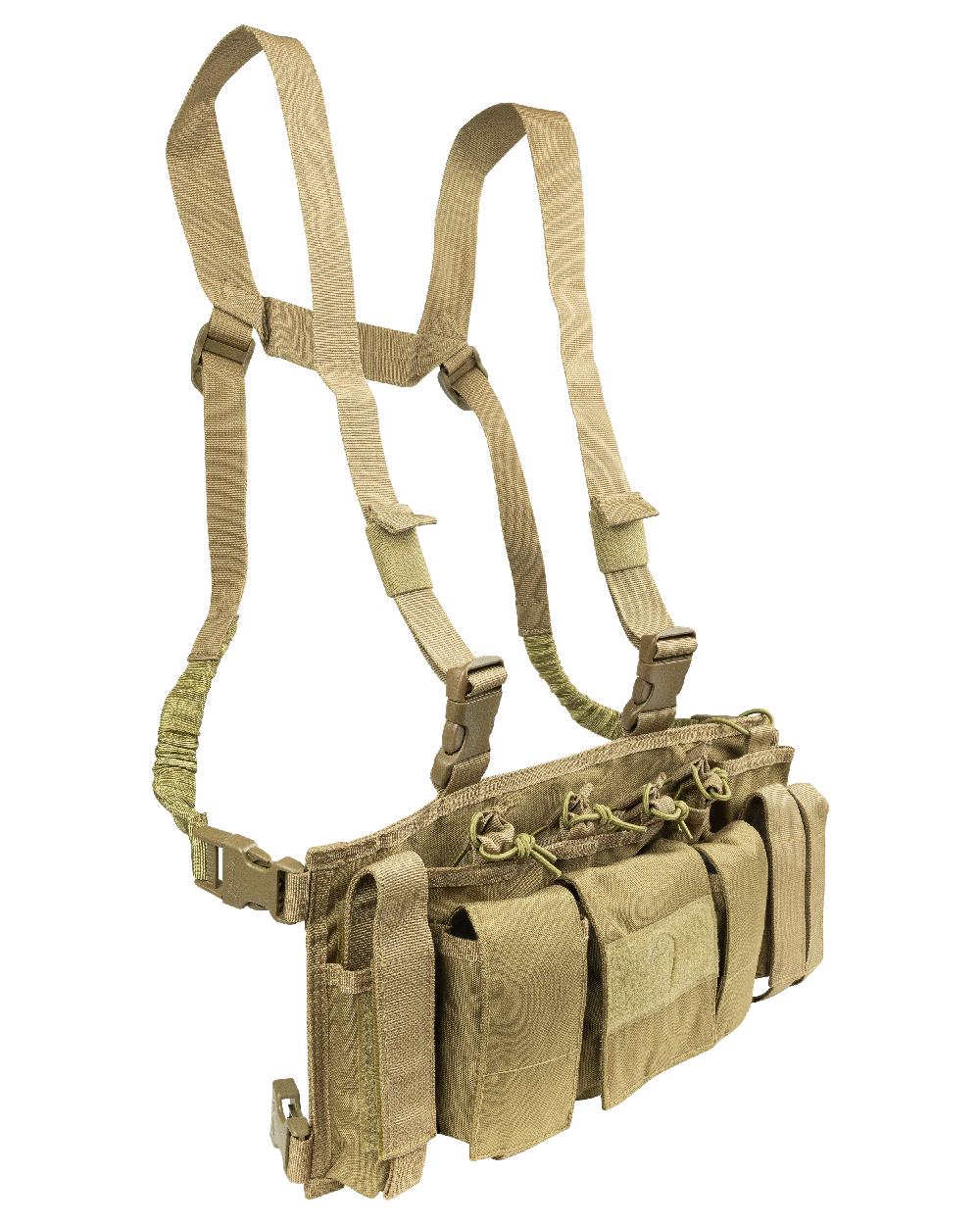Coyote Coloured Viper Special Ops Chest Rig on white background 