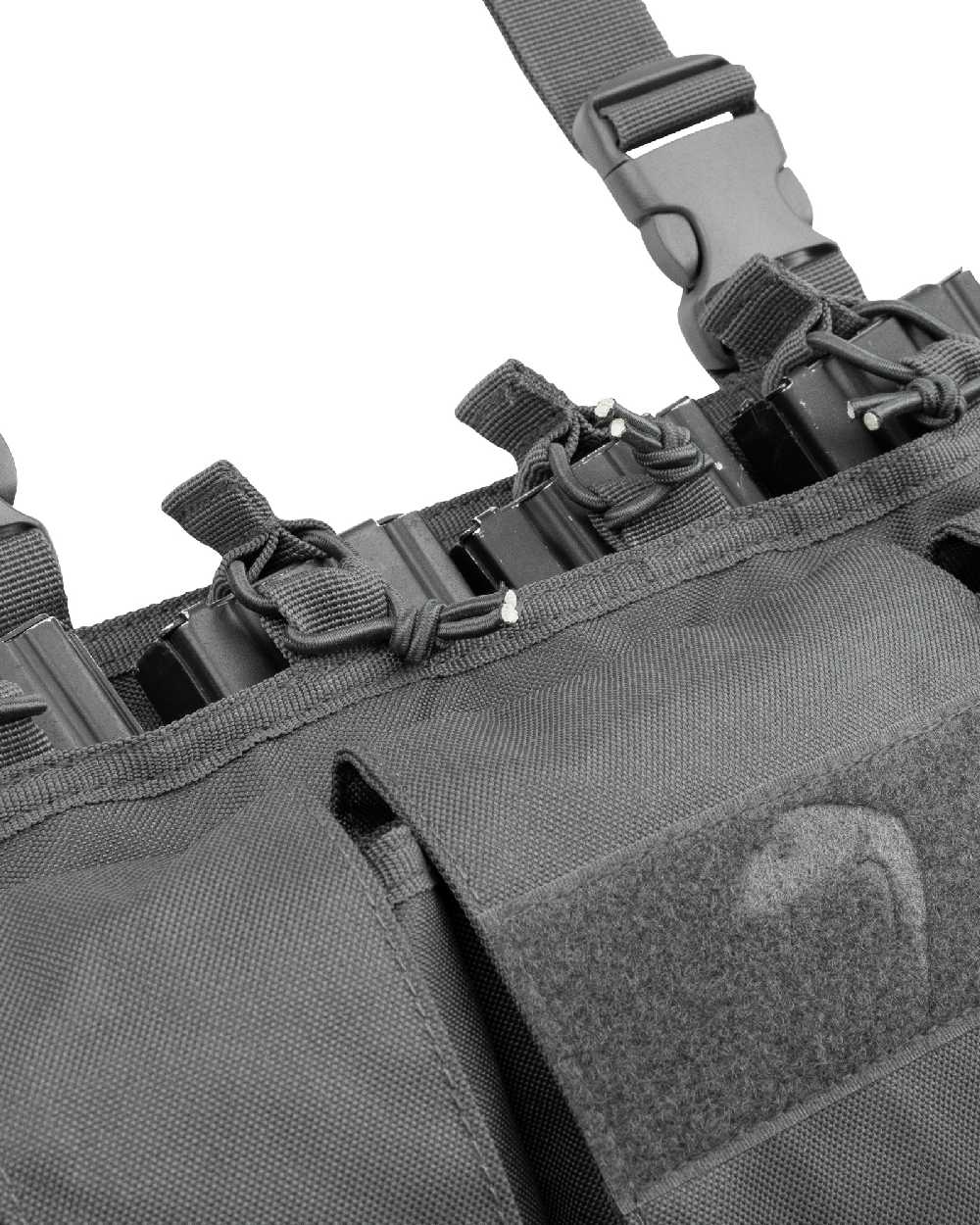 Titanium Coloured Viper Special Ops Chest Rig on white background 