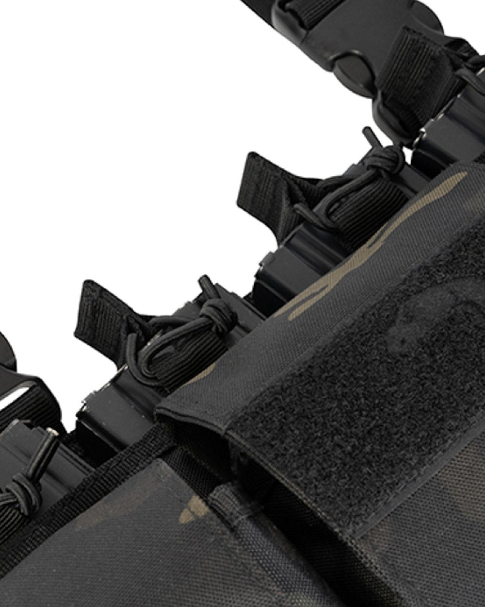 VCAM Black Coloured Viper Special Ops Chest Rig on white background 