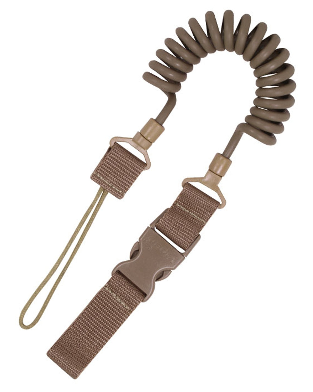 Sand Coloured Viper Special Ops Lanyard on white background 