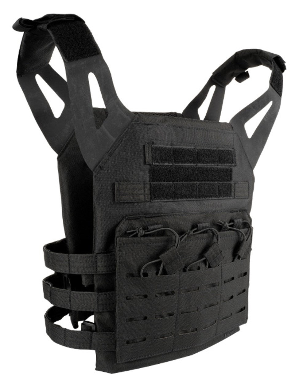 Black Coloured Viper Special Ops Plate Carrier on white background 