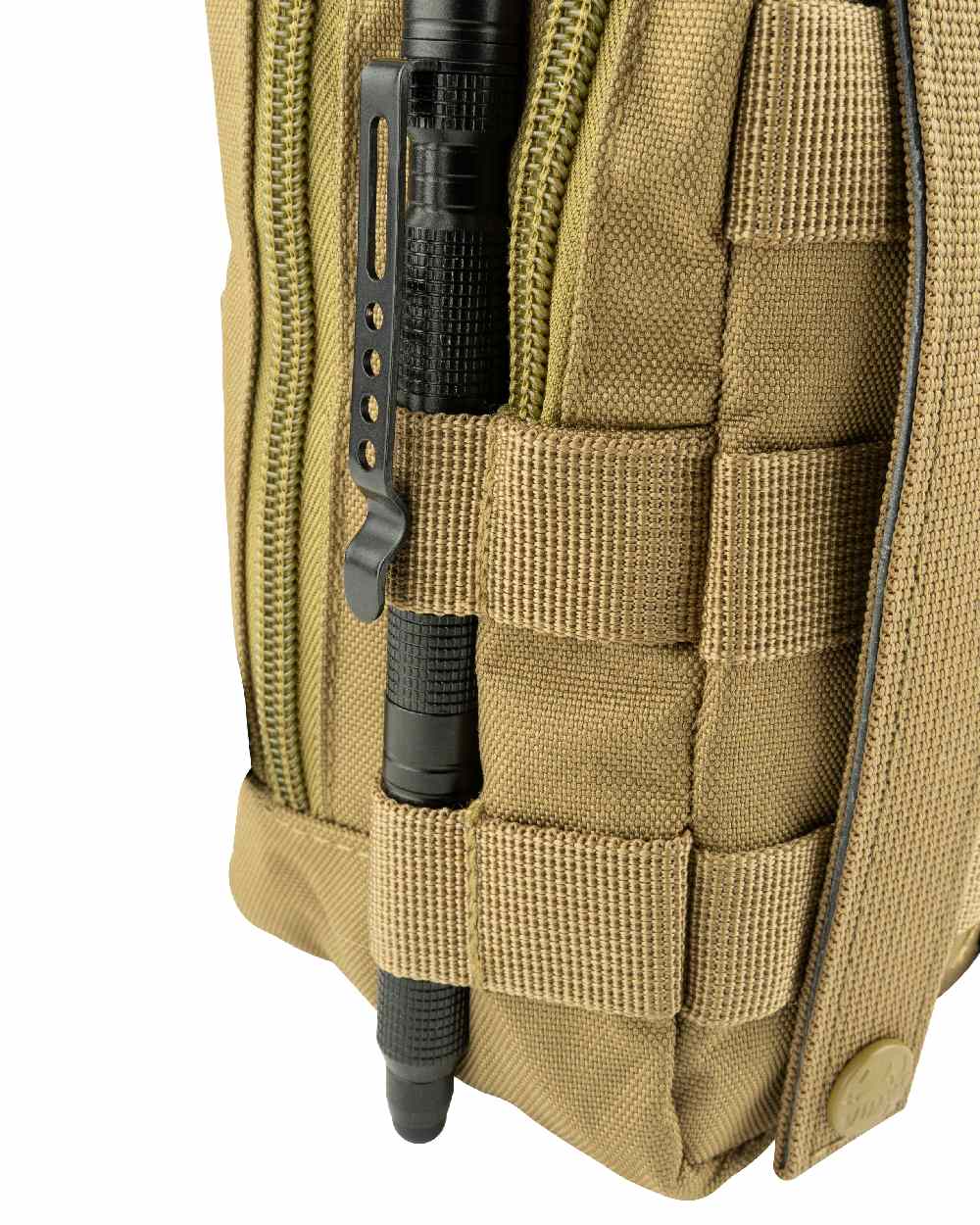 Coyote Coloured Viper Splitter Pouch on white background 