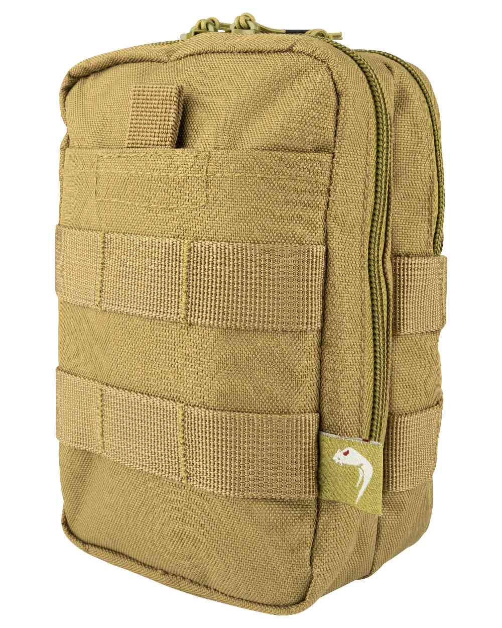 Coyote Coloured Viper Splitter Pouch on white background 