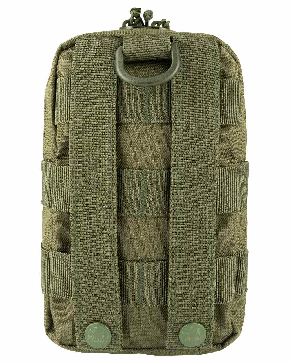 Green Coloured Viper Splitter Pouch on white background 