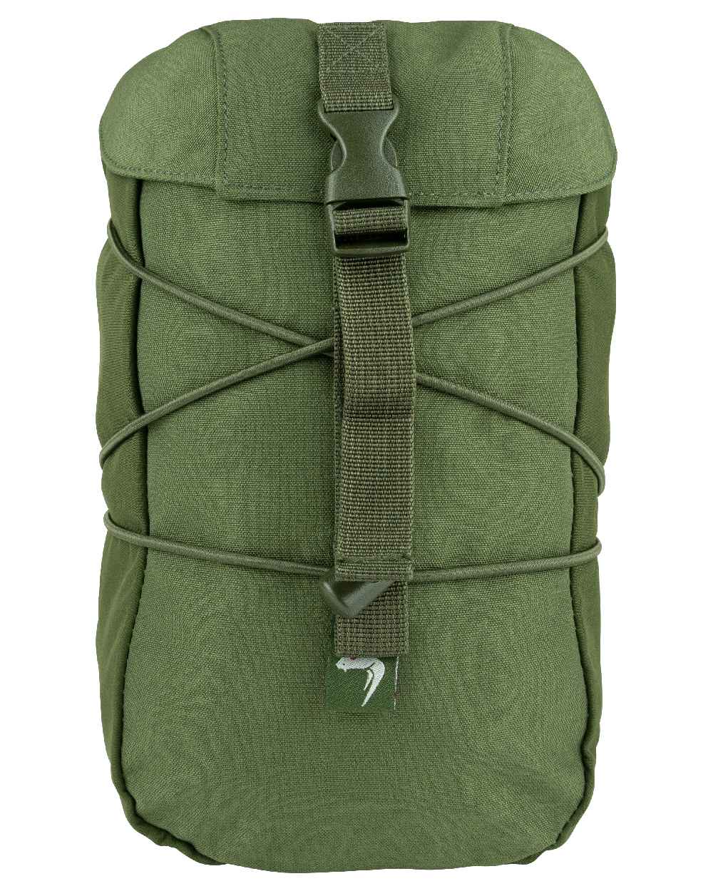 Green Coloured Viper Stuffa Pouch on white background 