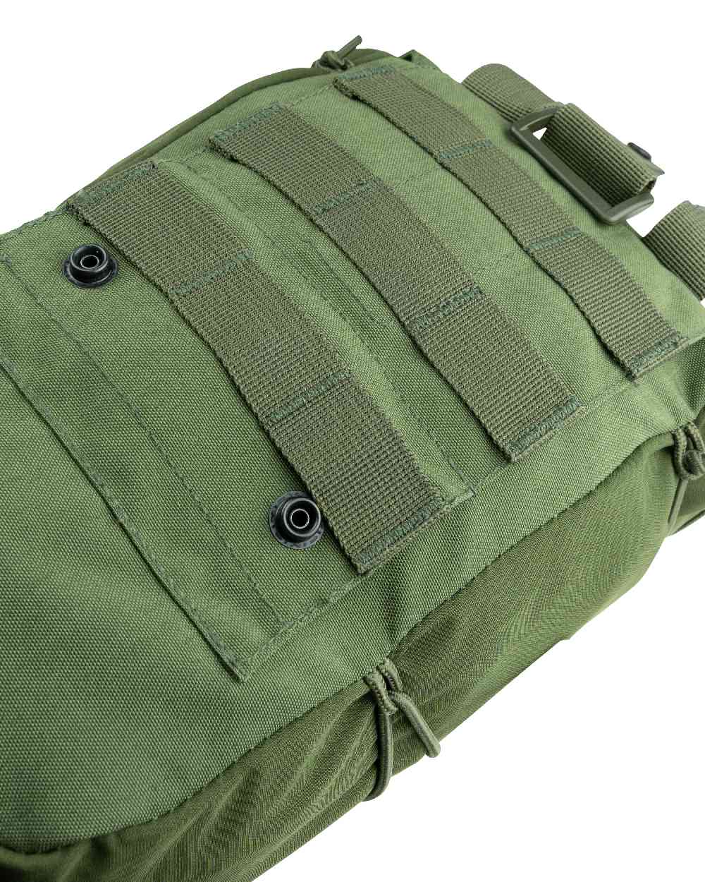 Green Coloured Viper Stuffa Pouch on white background 