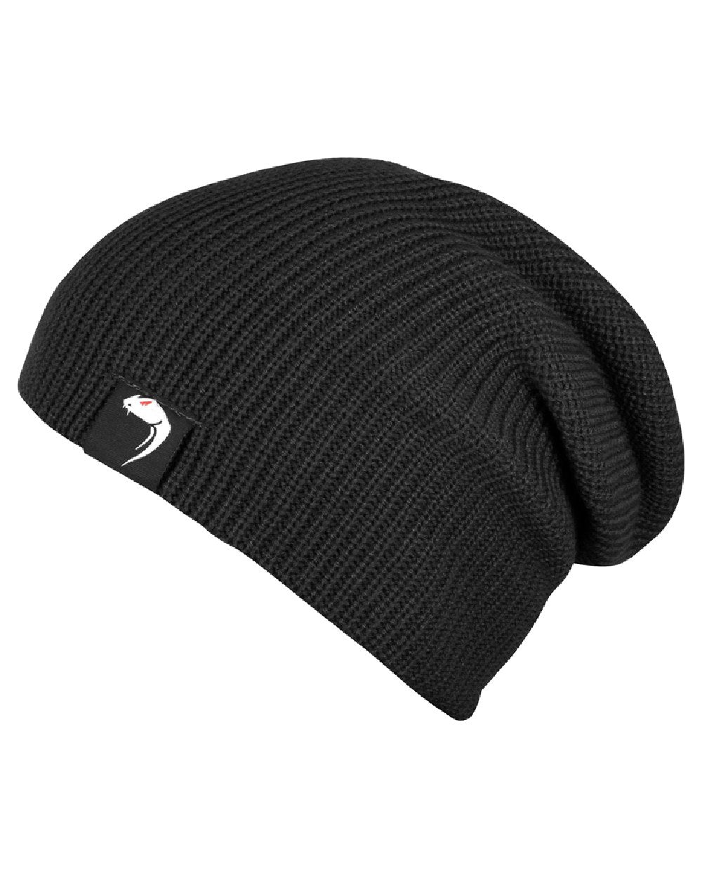 Viper Tactical Logo Bob Hat - Reversible Beanie With Snake Head Design, One Size Fits Most, Acrylic Knit