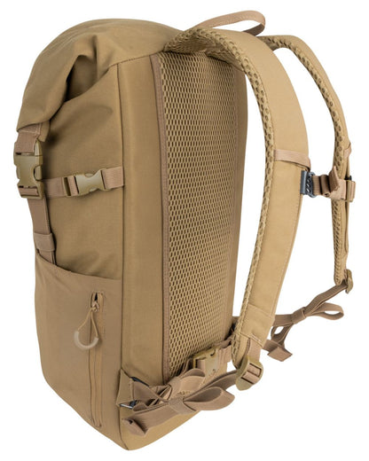 Coyote coloured Viper Tactical Fold Top Pack on white background 