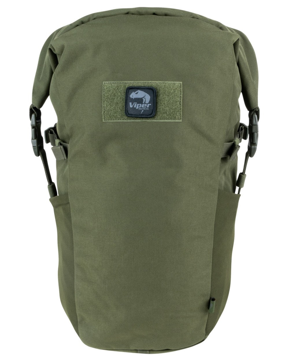 Green coloured Viper Tactical Fold Top Pack on white background 