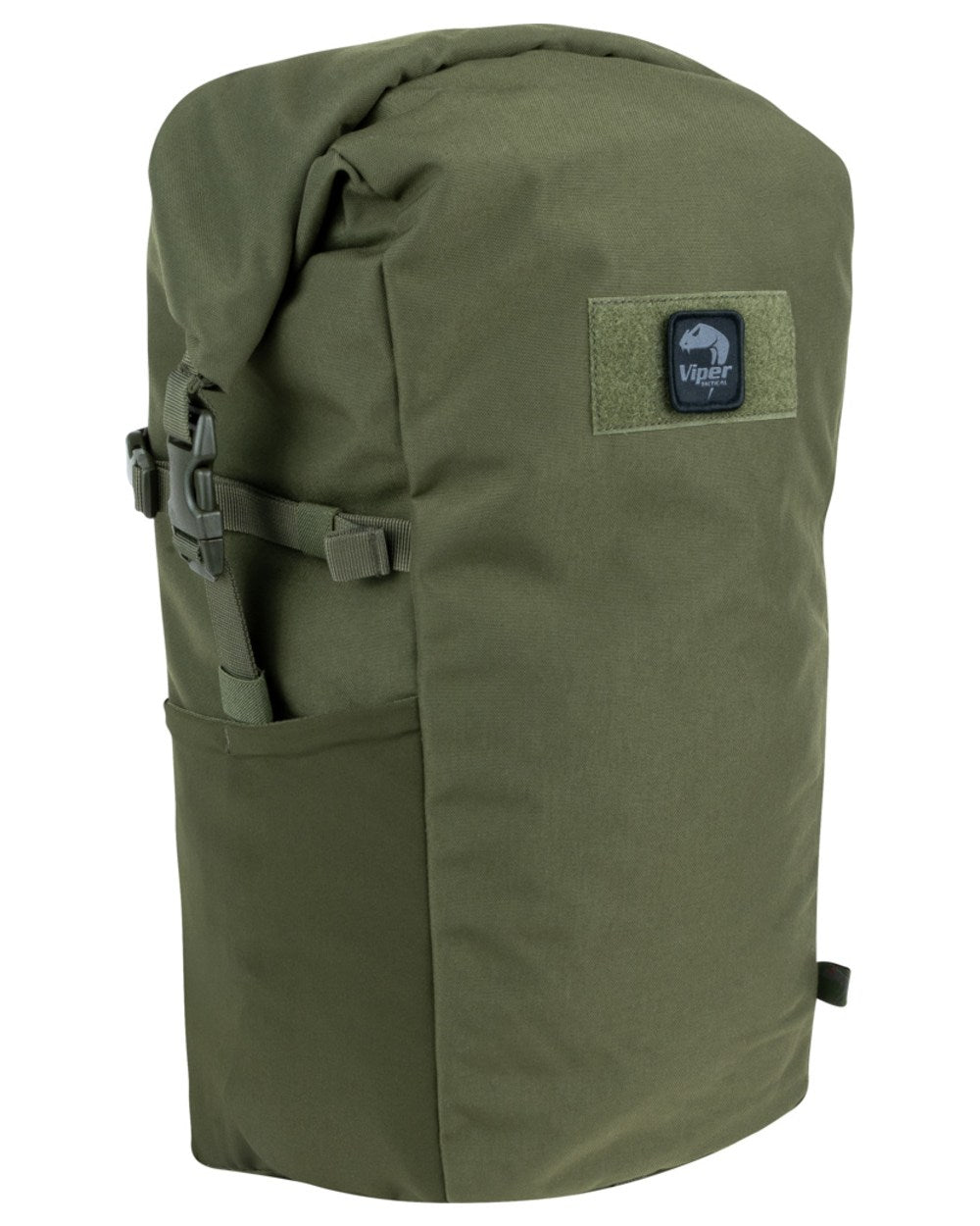 Green coloured Viper Tactical Fold Top Pack on white background 