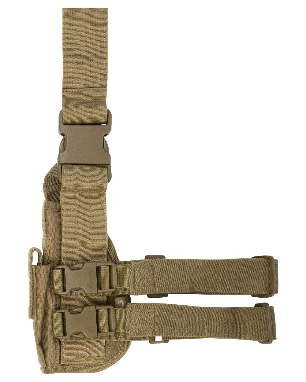 Coyote Coloured Viper Tactical Leg Holster on white background 