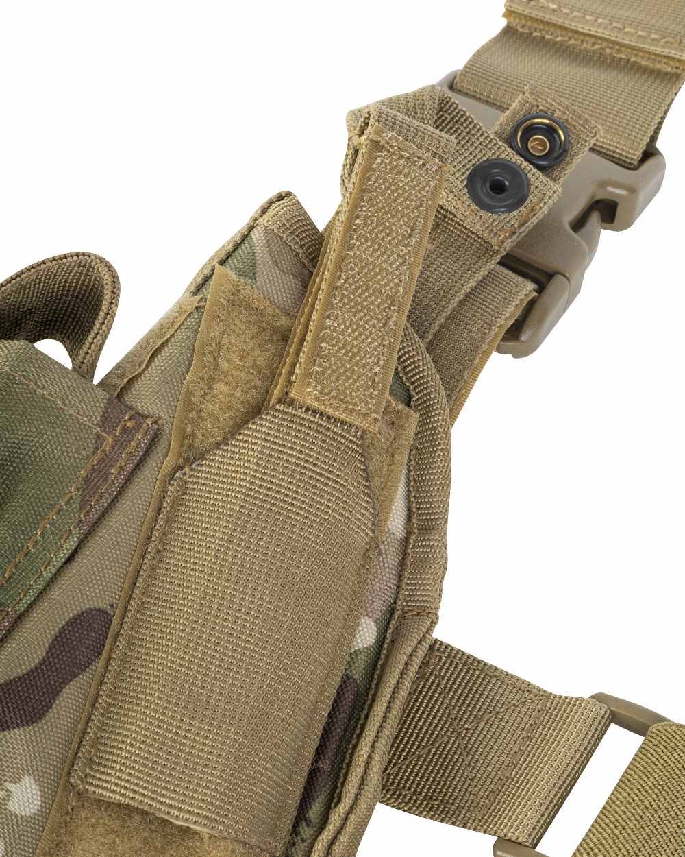 VCAM Coloured Viper Tactical Leg Holster Left Handed on white background 