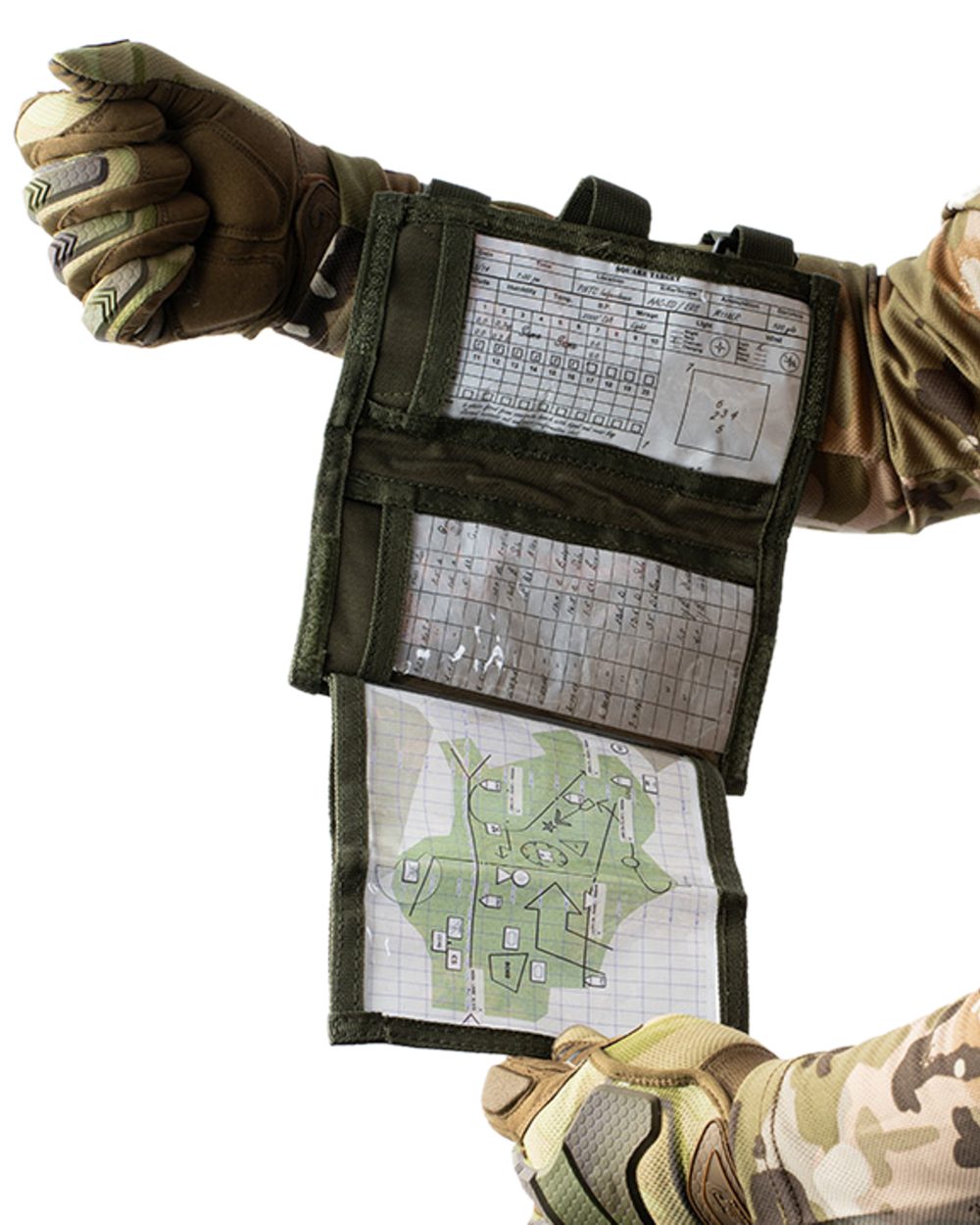 Green Coloured Viper Tactical Wrist Case on white background 