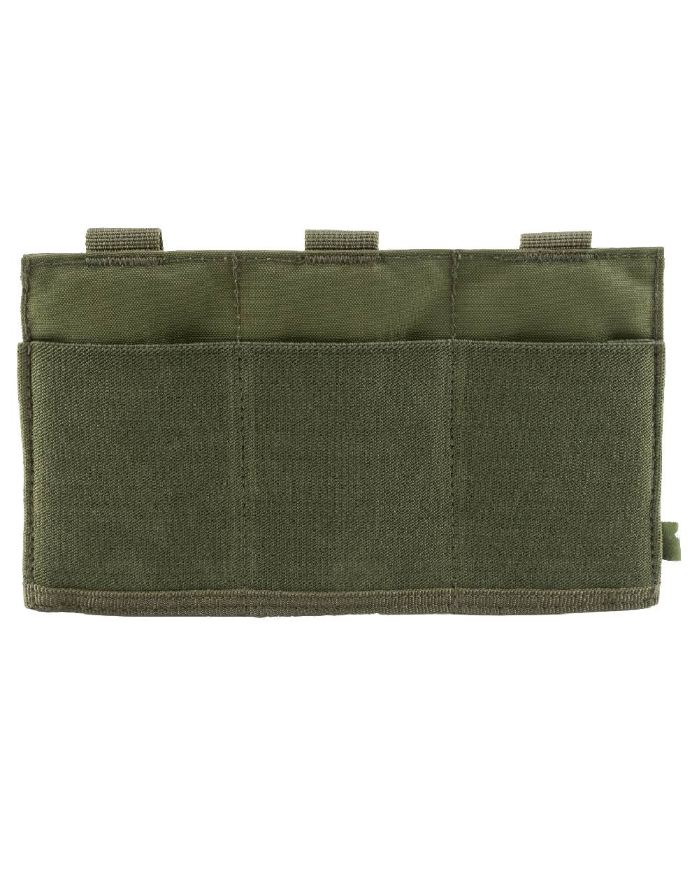 Green Coloured Viper Triple Rifle Mag Plate on white background 