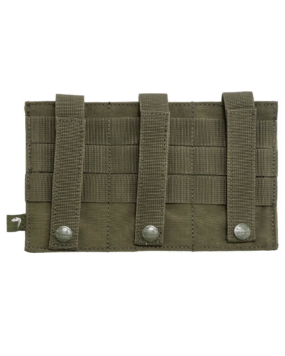 Green Coloured Viper Triple Rifle Mag Plate on white background 