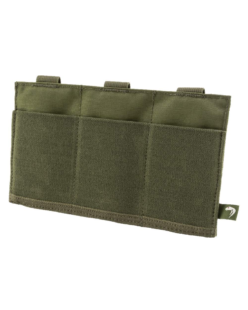 Green Coloured Viper Triple Rifle Mag Plate on white background 