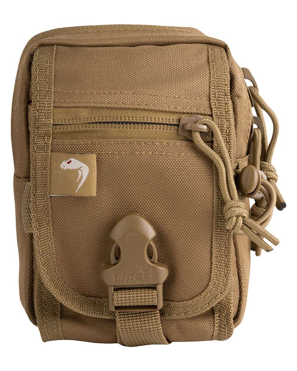Coyote Coloured Viper V-Pouch on white background 
