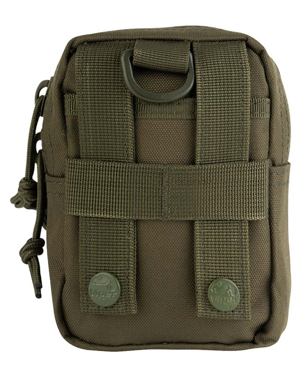 Green Coloured Viper V-Pouch on white background 
