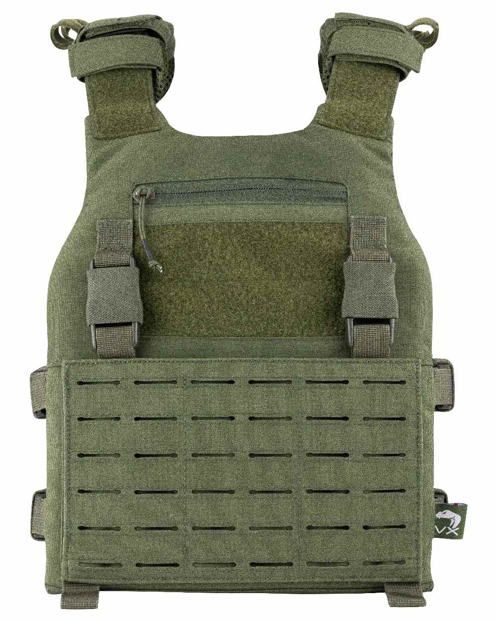 Green Coloured Viper VX Buckle Up Carrier Gen2 on white background 