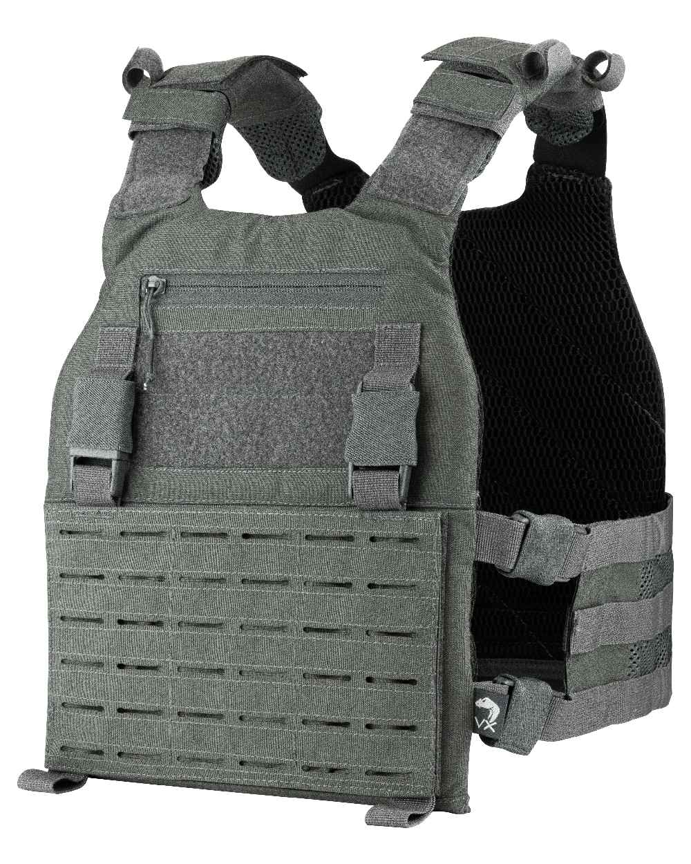 Titanium Coloured Viper VX Buckle Up Carrier Gen2 on white background 