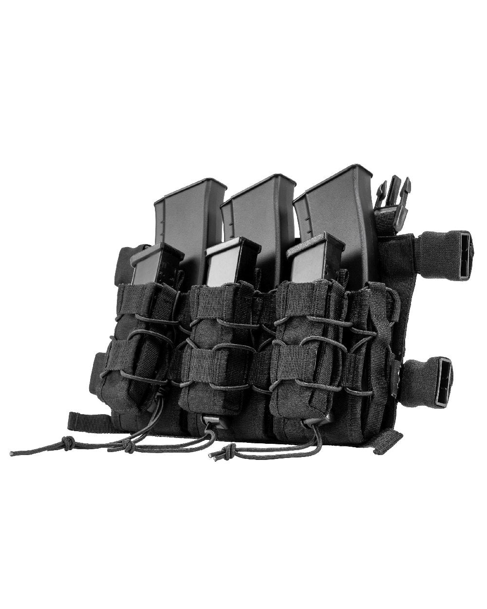 Black Coloured Viper VX Buckle Up Mag Rig on white background 