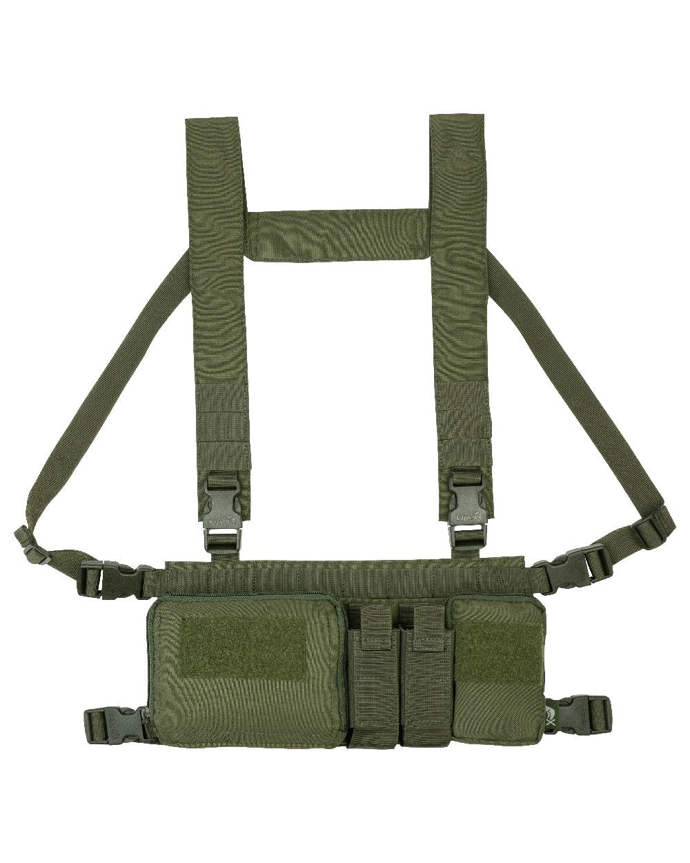 Green Coloured Viper VX Buckle Up Ready Rig on white background 