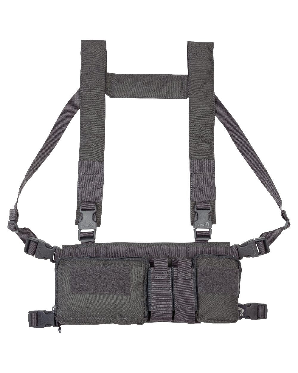 Titanium Coloured Viper VX Buckle Up Ready Rig on white background 