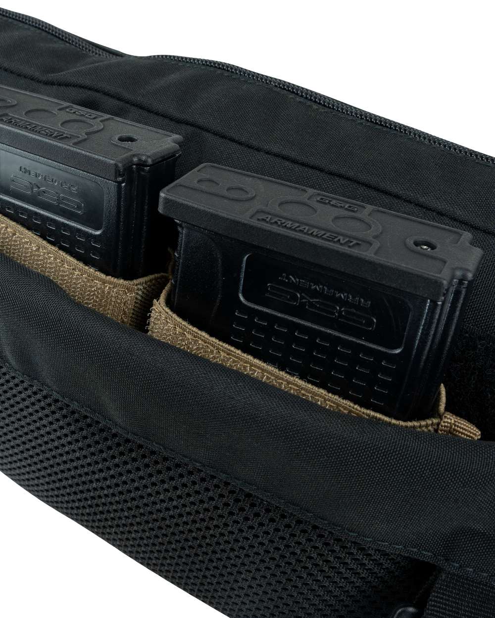 Black Coloured Viper VX Buckle Up Sling Pack on white background 