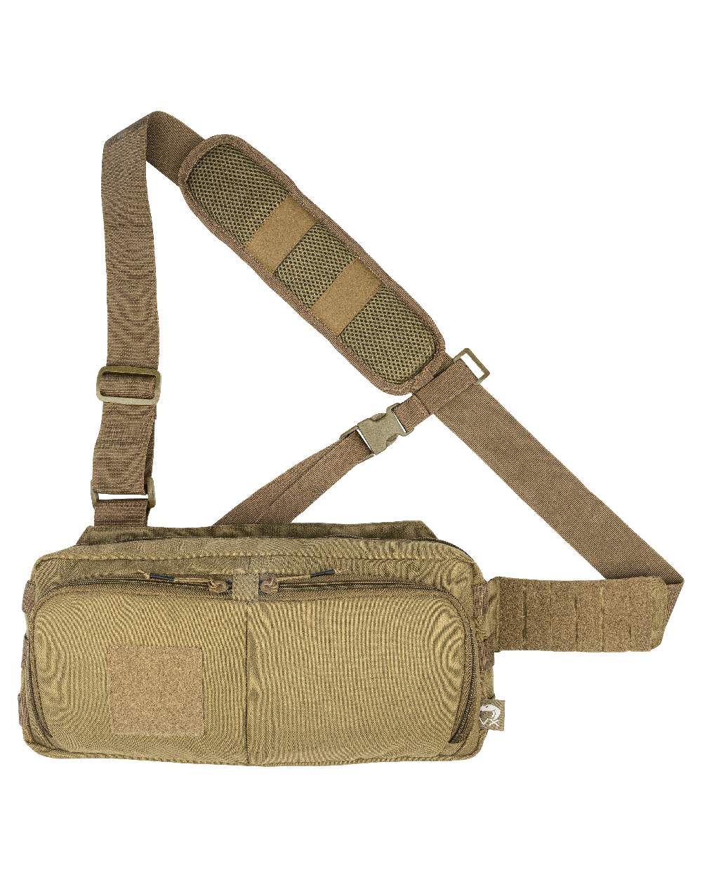 Coyote Coloured Viper VX Buckle Up Sling Pack on white background 