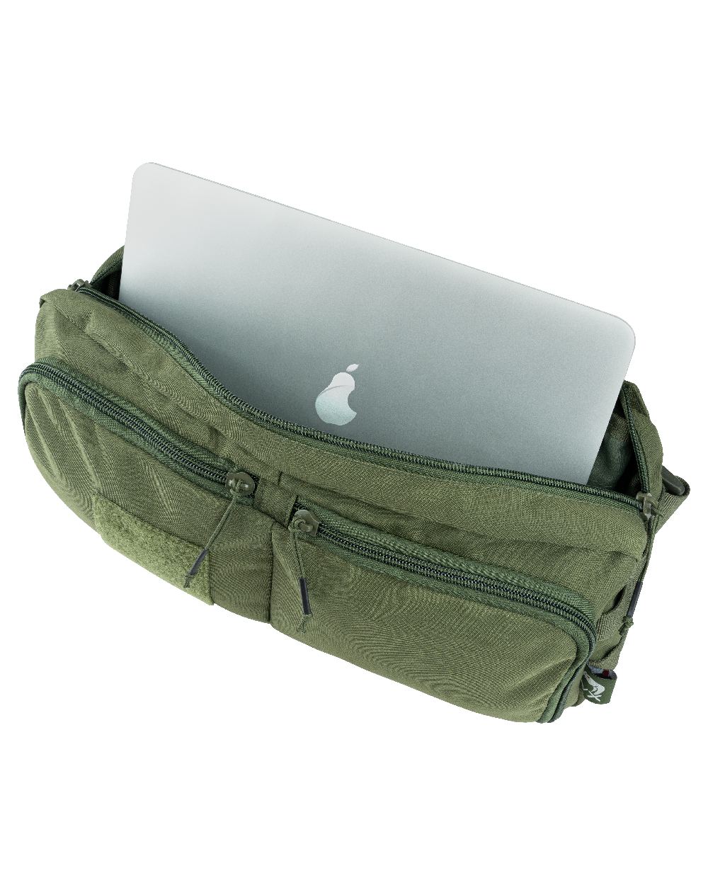 Green Coloured Viper VX Buckle Up Sling Pack on white background 