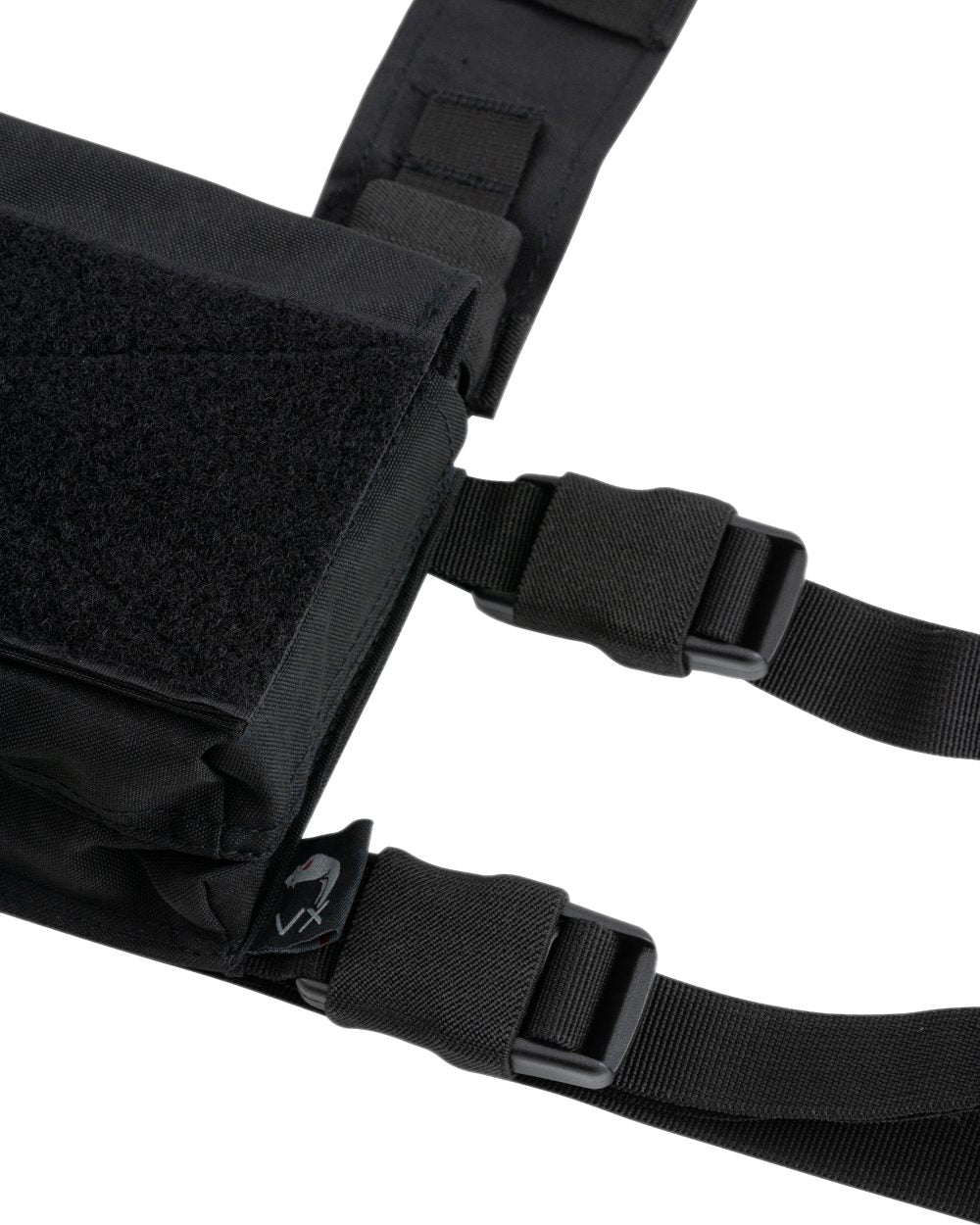 Black Coloured Viper VX Buckle Up Utility Rig on white background 