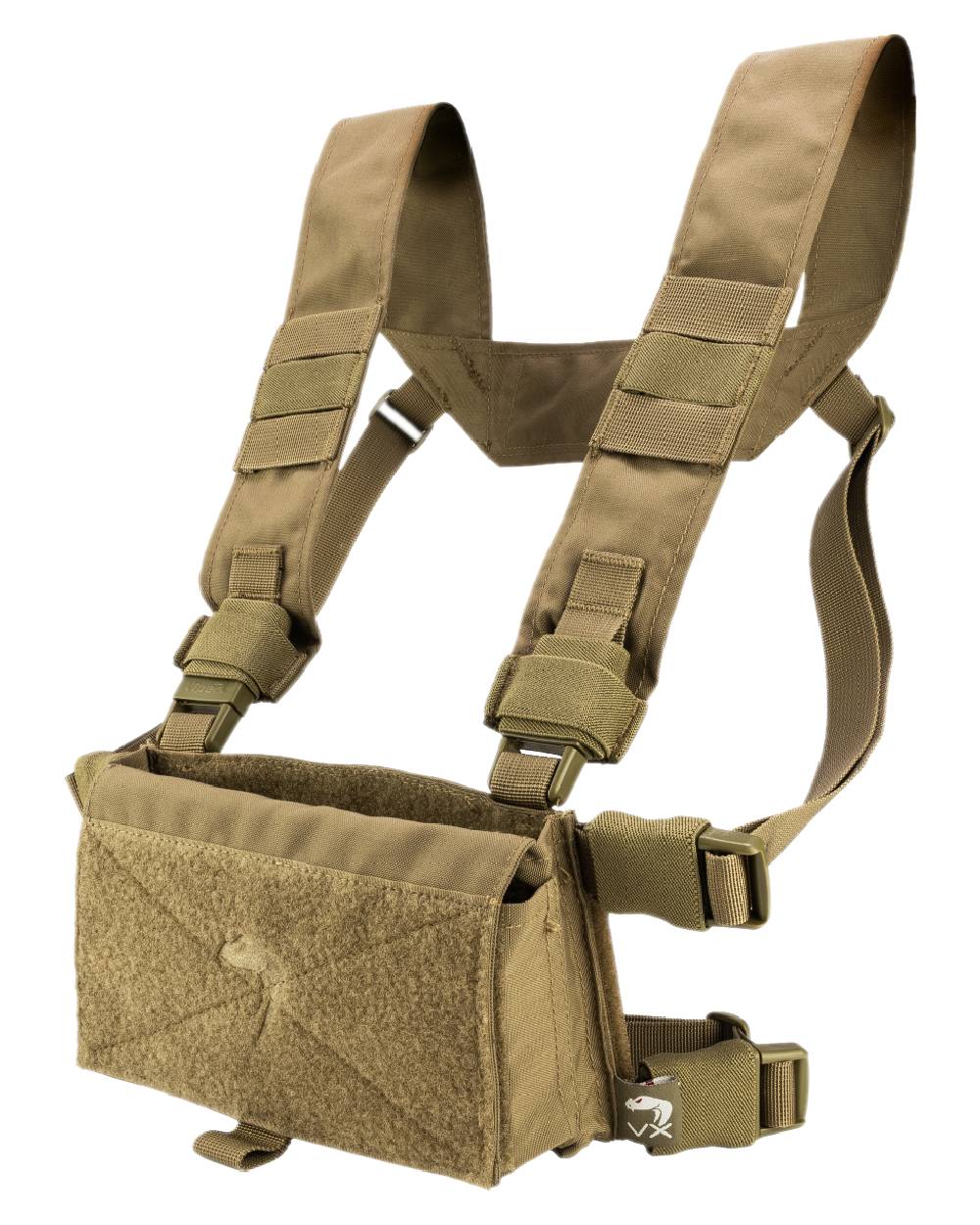 Dark Coyote Coloured Viper VX Buckle Up Utility Rig on white background 