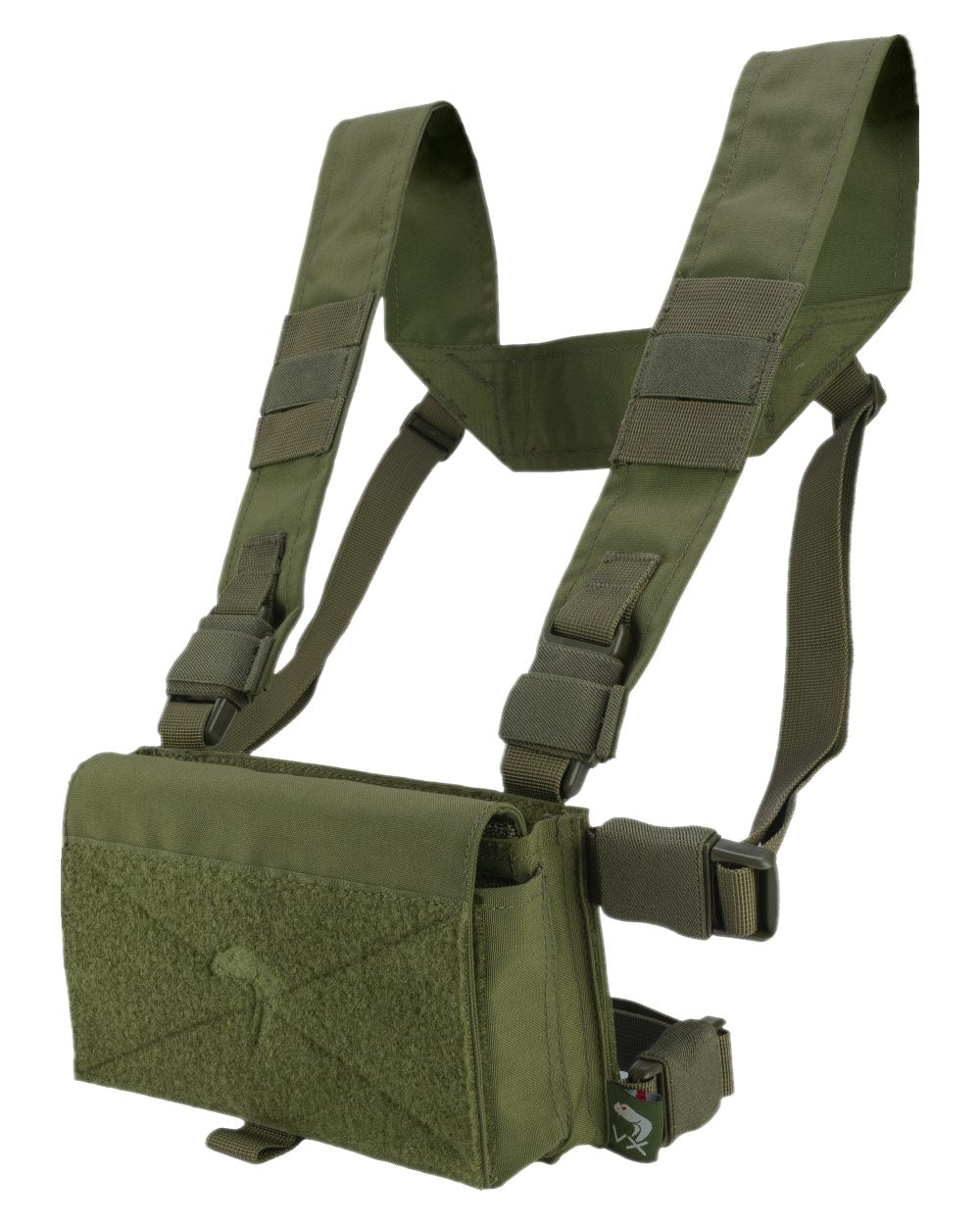 Green Coloured Viper VX Buckle Up Utility Rig on white background 