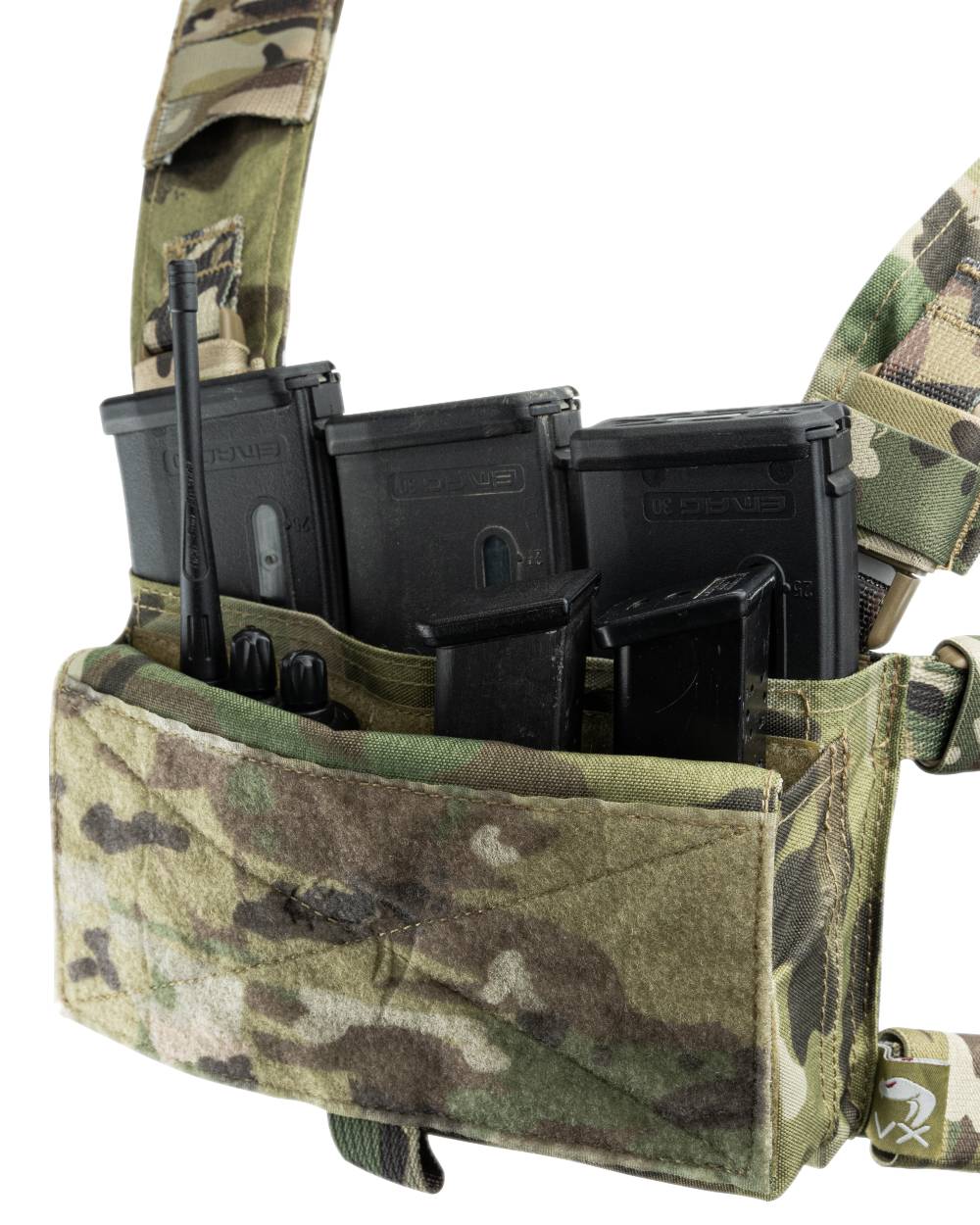 VCAM Coloured Viper VX Buckle Up Utility Rig on white background 