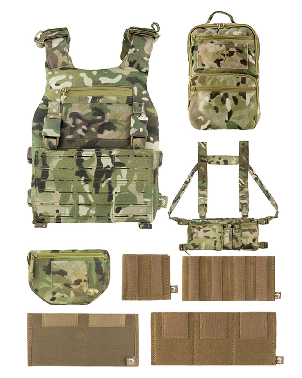 VCAM Coloured Viper VX Multi Weapon System Set on white background 