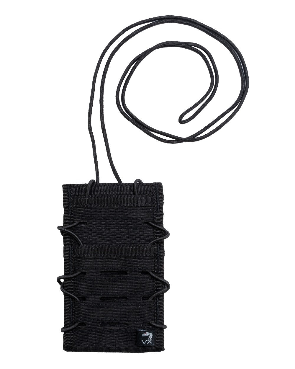 Black Coloured Viper VX Smart Phone Pouch on white background 