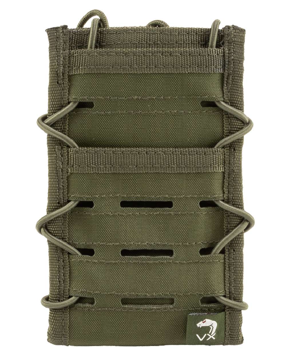 Green Coloured Viper VX Smart Phone Pouch on white background 