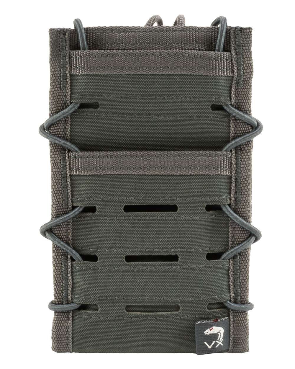 Titanium Coloured Viper VX Smart Phone Pouch on white background 