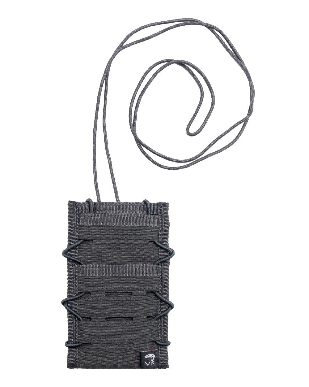 Titanium Coloured Viper VX Smart Phone Pouch on white background 