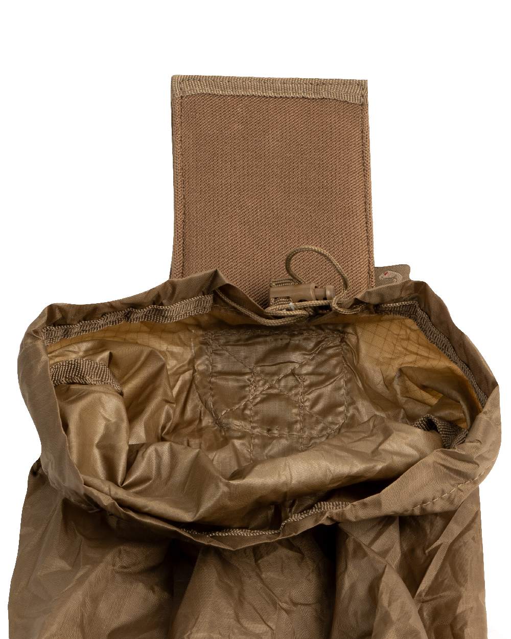 Dark Coyote Coloured Viper VX Stuffa Dump Bag on white background 