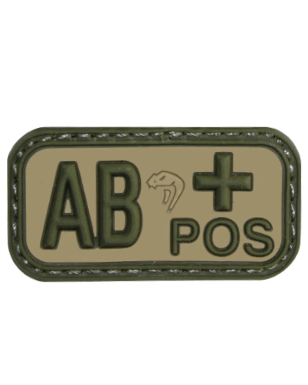 Viper Blood Group Rubber Patch AB Pos in VCAM 