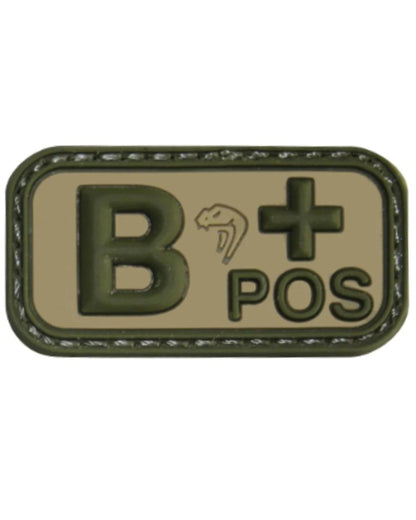 Viper Blood Group Rubber Patch B Pos in VCAM 