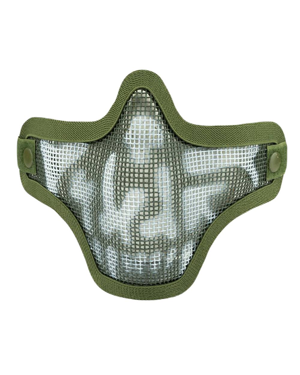 Viper Crossteel Face Mask Skull In Green 