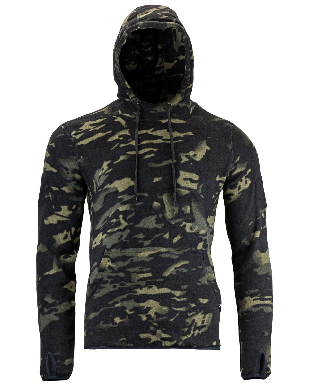 Viper Fleece Hoodie in VCAM Black 