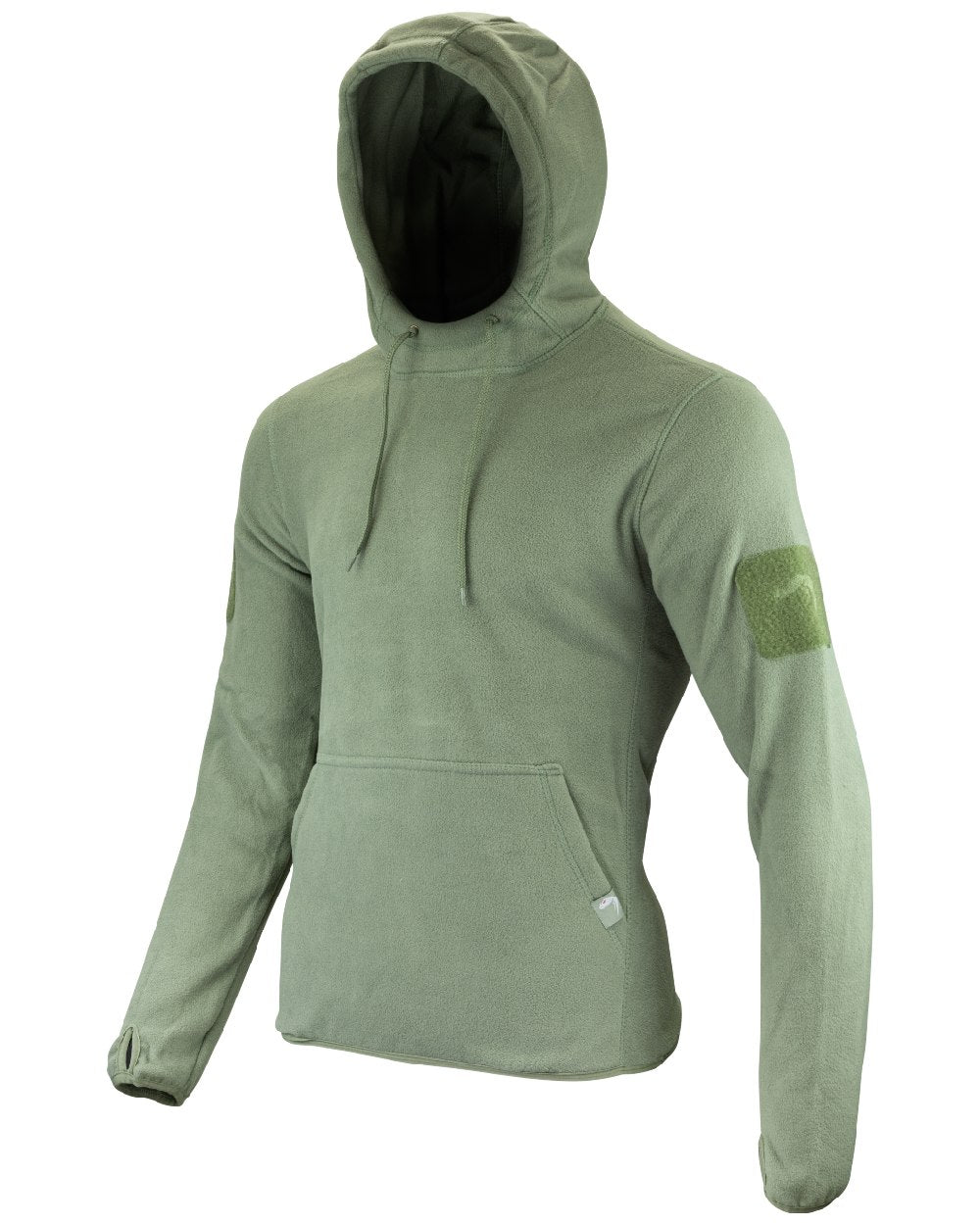 Viper Fleece Hoodie in Green 