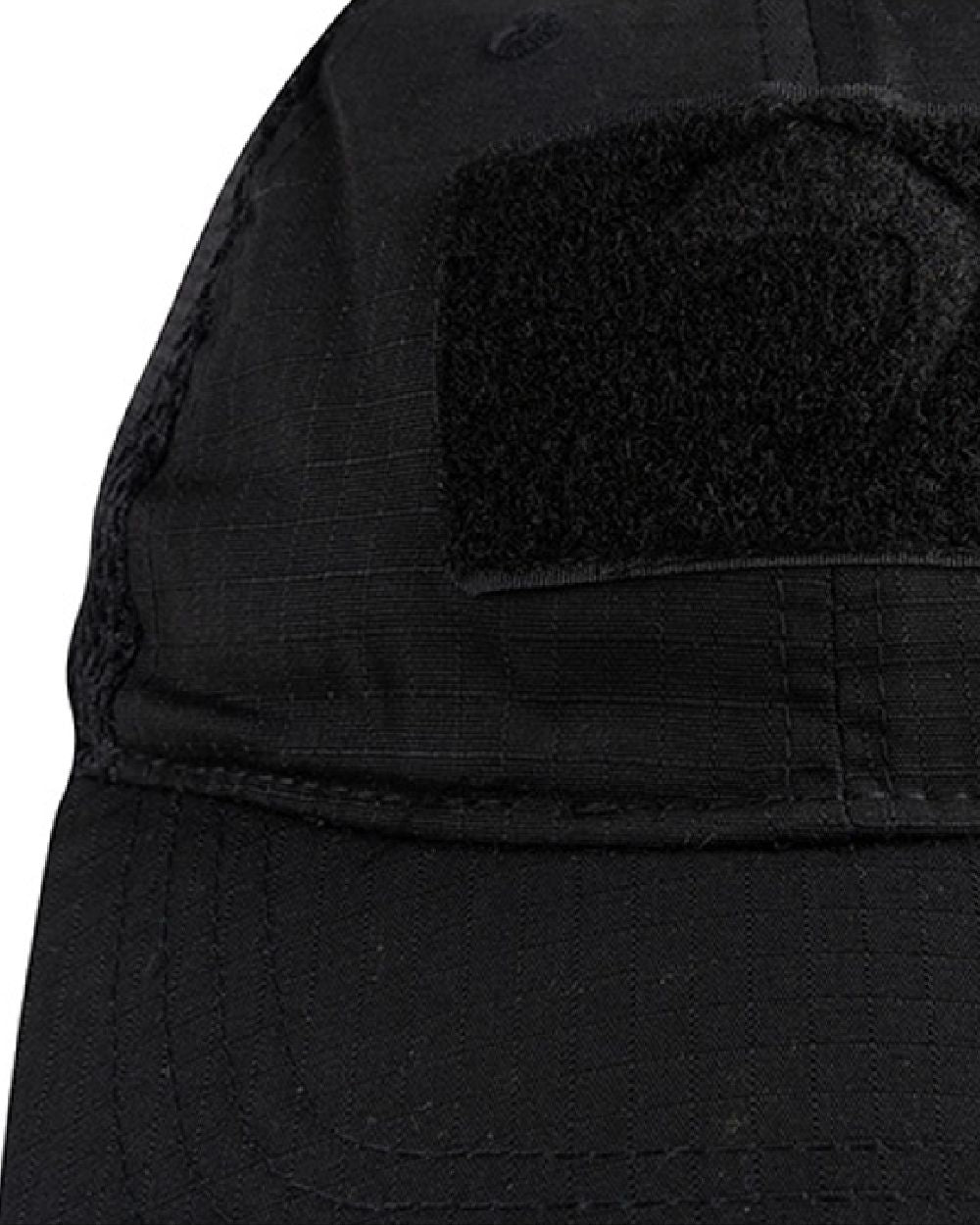 Viper Flexi-Fit Baseball Cap in Black 