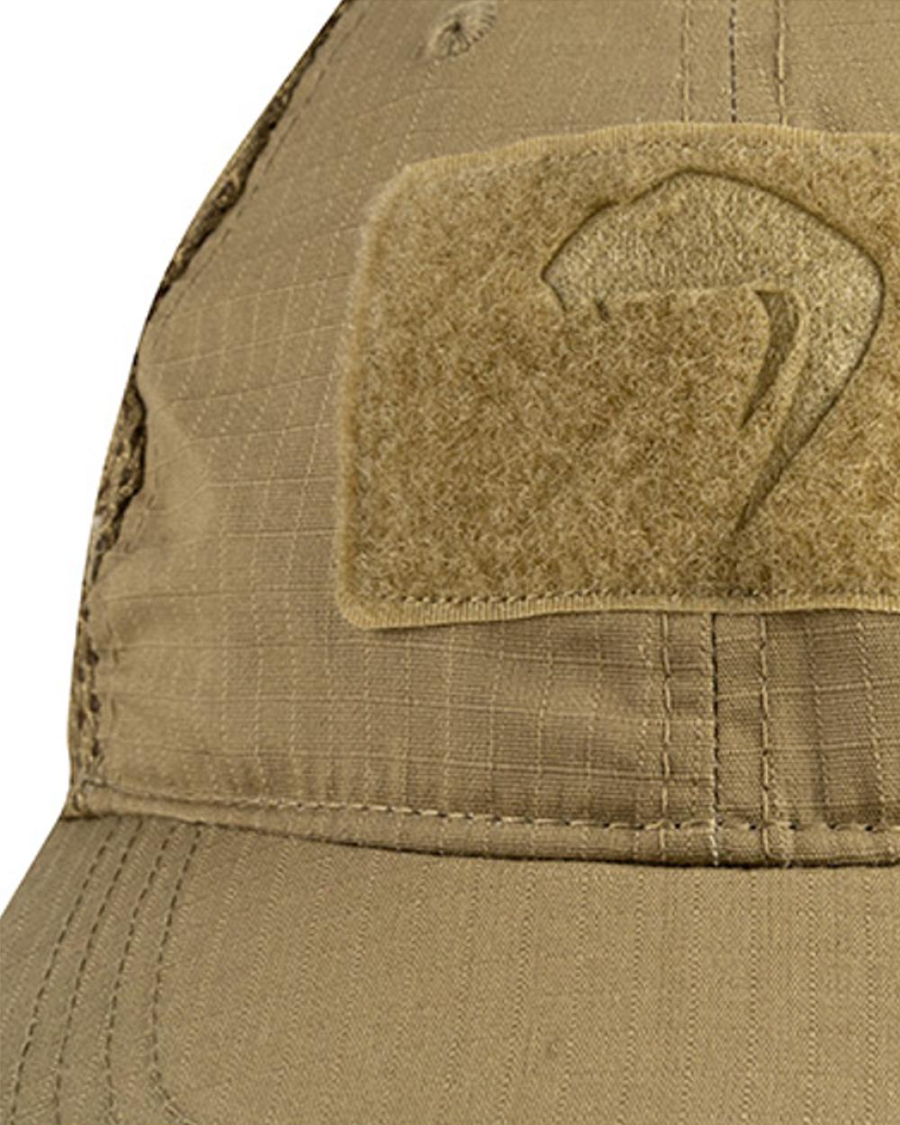 Viper Flexi-Fit Baseball Cap in Coyote 