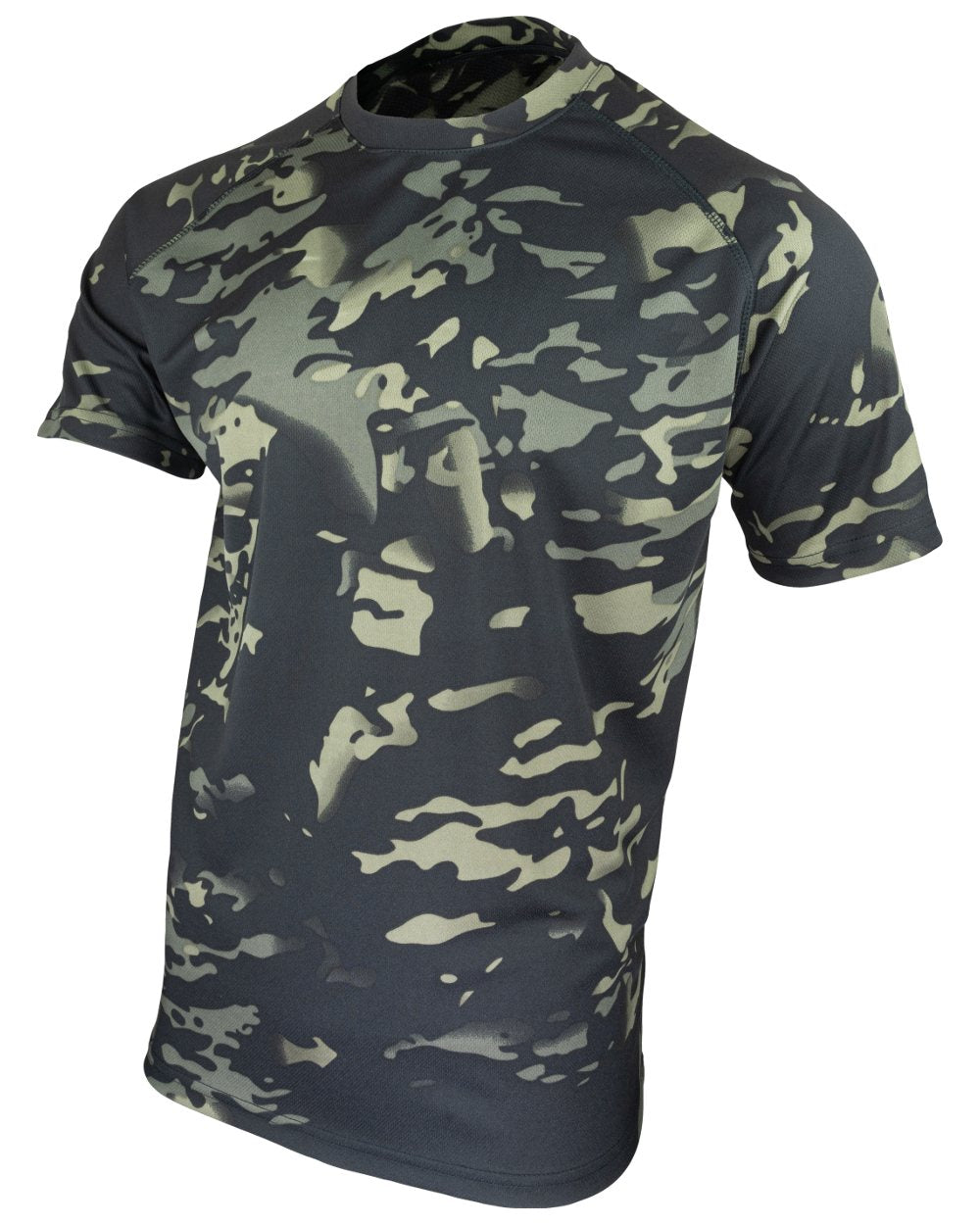 Viper Mesh-Tech T-Shirt in VCAM Black 