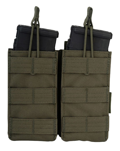 Viper Quick Release Double Mag Pouch in Green 